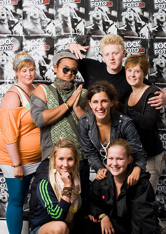 2008-06-27 - Rockfotostudion från Peace & Love, Borlänge