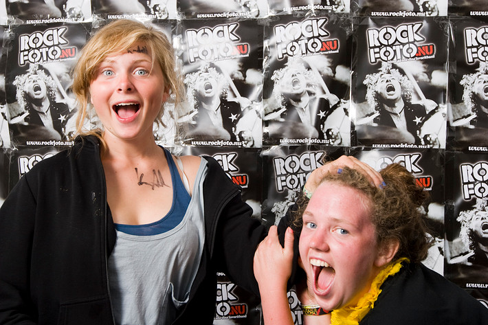 2008-06-27 - Rockfotostudion från Peace & Love, Borlänge