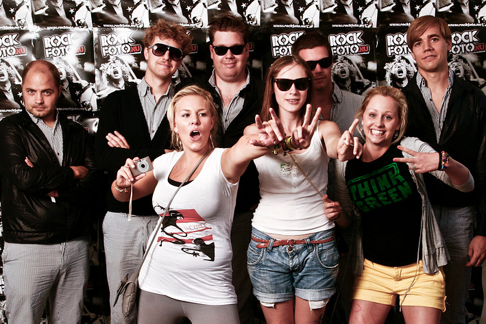 2008-06-26 - Rockfotostudion från Peace & Love, Borlänge