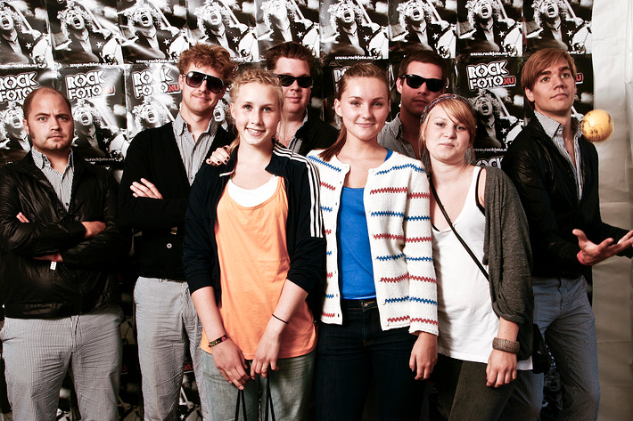 2008-06-26 - Rockfotostudion från Peace & Love, Borlänge