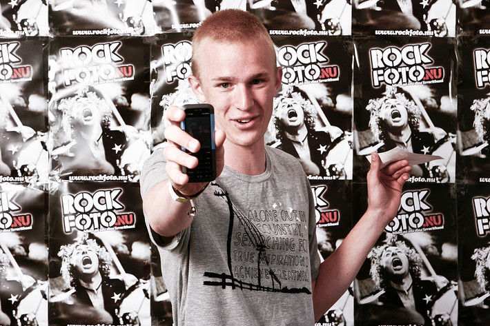 2008-06-27 - Rockfotostudion från Peace & Love, Borlänge