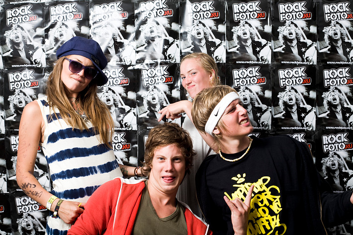 2008-06-27 - Rockfotostudion från Peace & Love, Borlänge