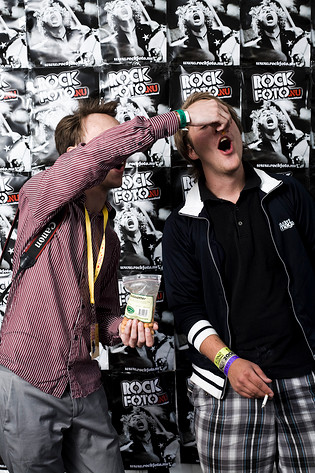 2008-06-28 - Rockfotostudion från Peace & Love, Borlänge