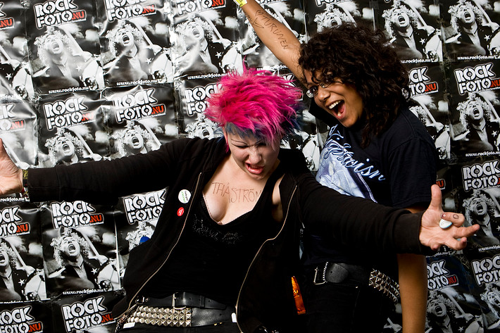 2008-06-28 - Rockfotostudion från Peace & Love, Borlänge
