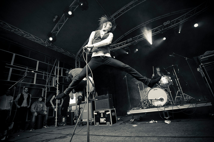 2008-06-28 - The (International) Noise Conspiracy från Peace & Love, Borlänge