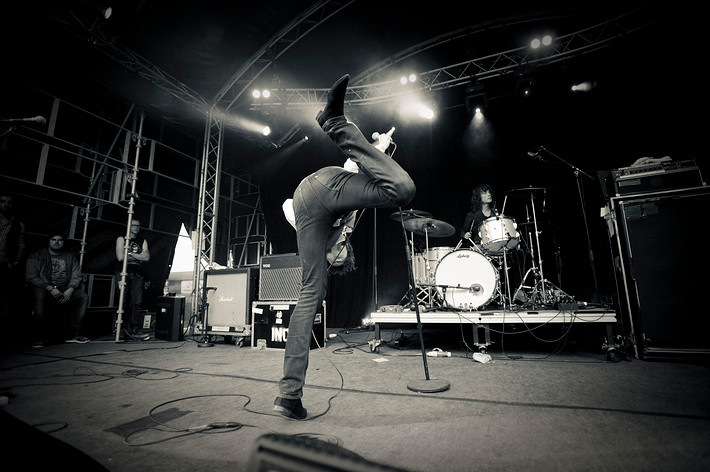 2008-06-28 - The (International) Noise Conspiracy från Peace & Love, Borlänge