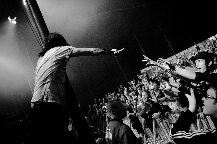 2008-06-26 - The Used från West Coast Riot, Göteborg