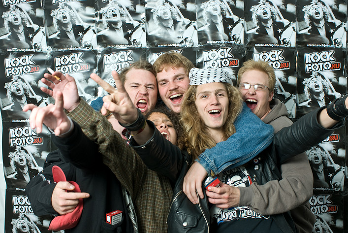 2008-06-27 - Rockfotostudion från Peace & Love, Borlänge