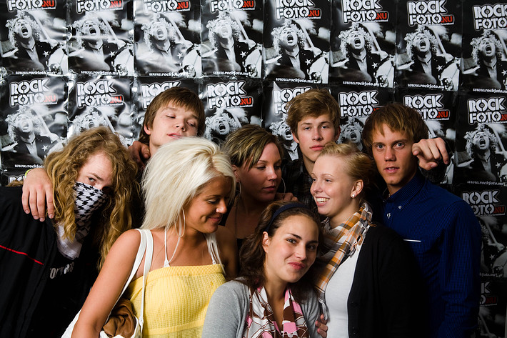 2008-06-27 - Rockfotostudion från Peace & Love, Borlänge