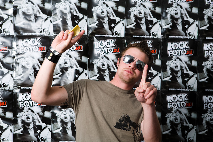 2008-06-27 - Rockfotostudion från Peace & Love, Borlänge
