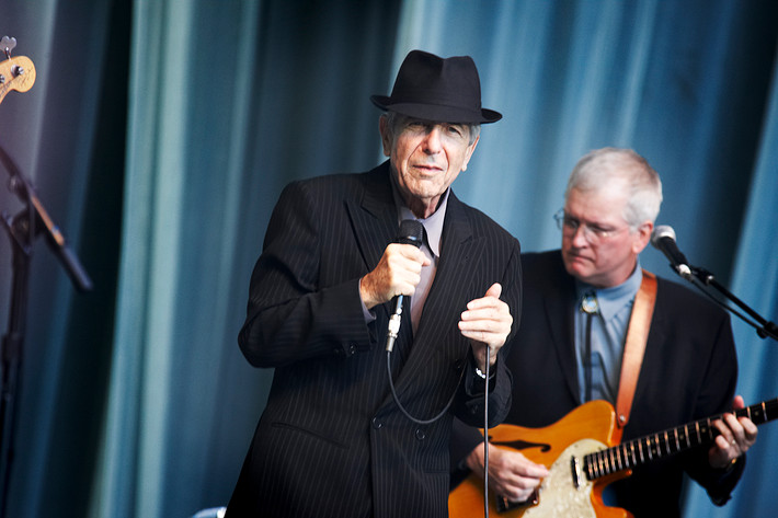 2008-07-02 - Leonard Cohen från Sofiero, Helsingborg