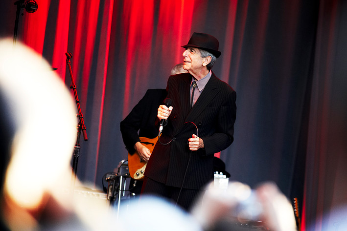 2008-07-02 - Leonard Cohen från Sofiero, Helsingborg