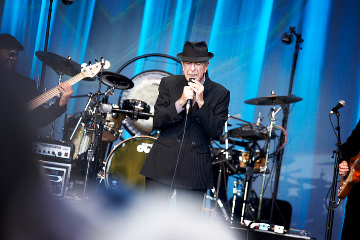 2008-07-02 - Leonard Cohen från Sofiero, Helsingborg