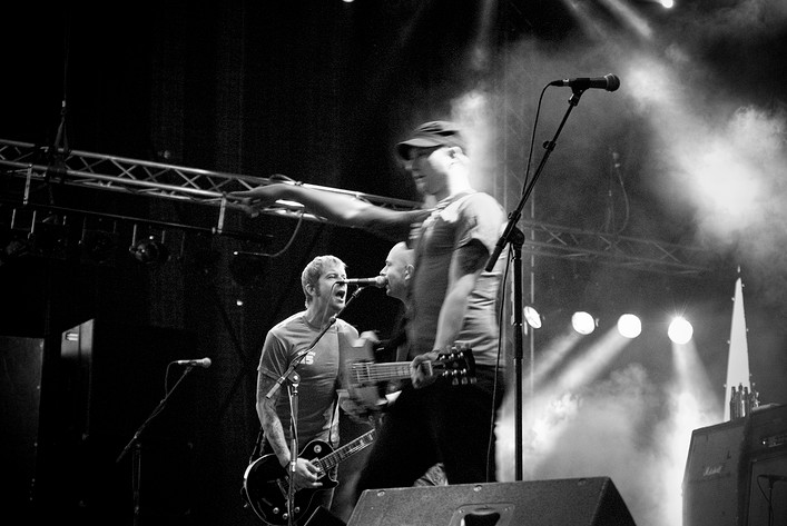 2008-07-03 - Millencolin från Fisktorgsscenen, Sundsvall