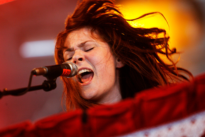 2008-07-04 - Kate Nash från Roskildefestivalen, Roskilde