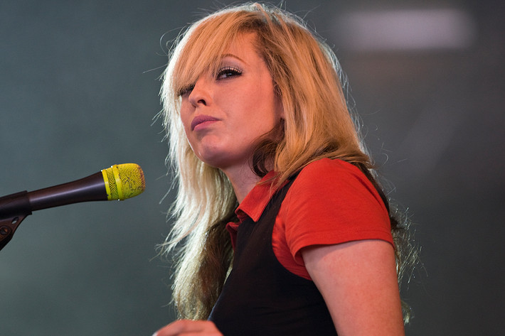 2008-07-05 - The Ting Tings från Roskildefestivalen, Roskilde