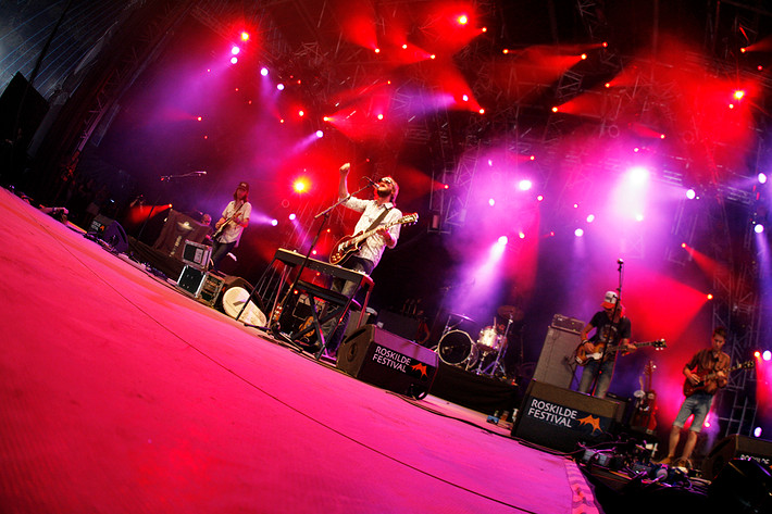 2008-07-04 - Band of Horses från Roskildefestivalen, Roskilde