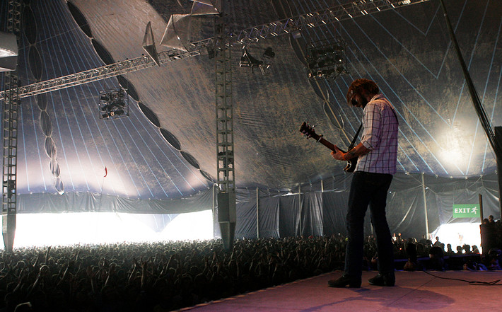 2008-07-04 - Band of Horses från Roskildefestivalen, Roskilde