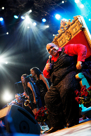 2008-07-05 - Solomon Burke från Roskildefestivalen, Roskilde