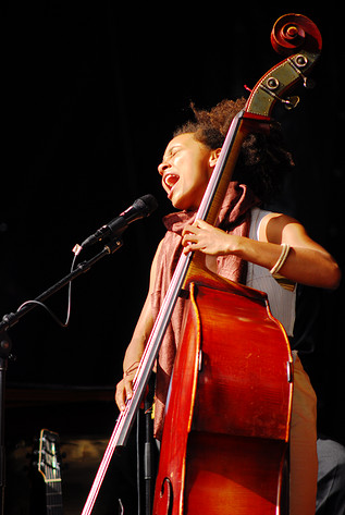 2008-07-19 - Esperanza Spalding från Stockholm Jazz Festival, Stockholm