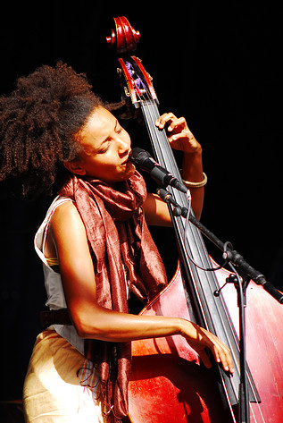2008-07-19 - Esperanza Spalding från Stockholm Jazz Festival, Stockholm