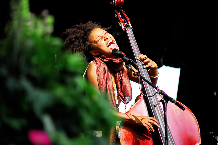 2008-07-19 - Esperanza Spalding från Stockholm Jazz Festival, Stockholm
