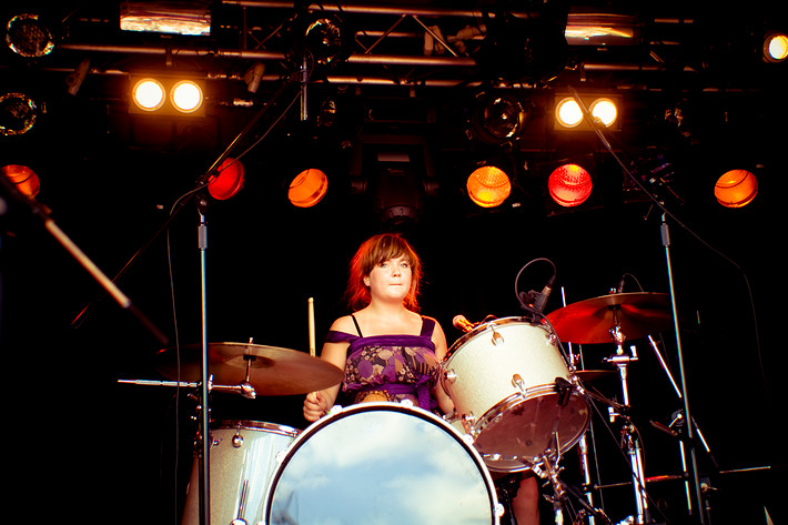 2008-08-01 - Those Dancing Days från Emmabodafestivalen, Emmaboda