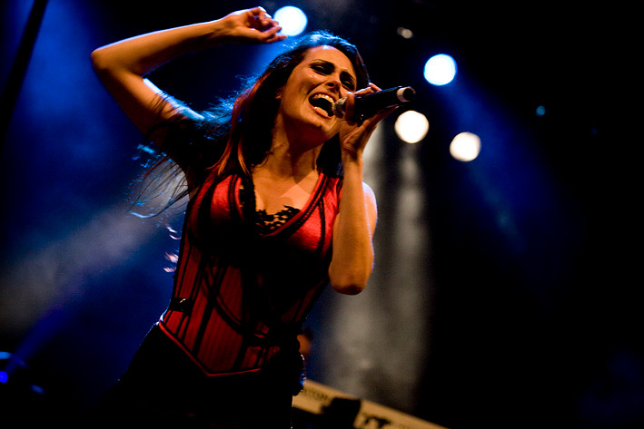 2008-08-02 - Within Temptation från Klubb Kaliber Fyller Fem, Mariestad