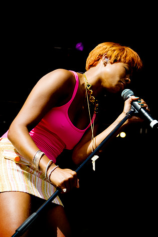 2008-08-09 - Kelis från Way Out West, Göteborg