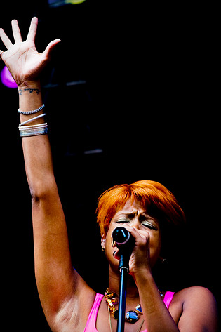 2008-08-09 - Kelis från Way Out West, Göteborg