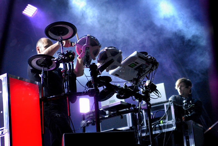 2008-08-09 - Booka Shade från Way Out West, Göteborg
