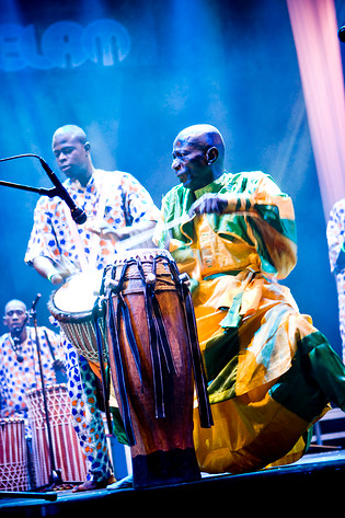 2008-08-12 - Doudou N'Diaye Rose från Kulturfestivalen, Stockholm