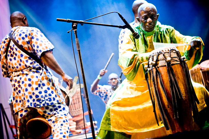 2008-08-12 - Doudou N'Diaye Rose från Kulturfestivalen, Stockholm