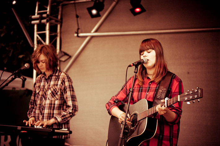 2008-08-22 - First Aid Kit från Malmöfestivalen, Malmö 2008-08-22 - First Aid Kit från Malmöfestivalen, Malmö