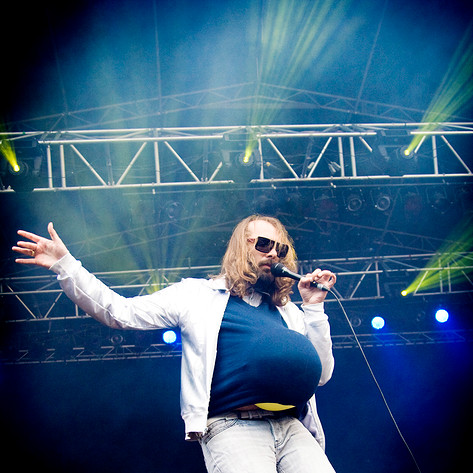 2008-08-29 - Sébastien Tellier från Popaganda, Stockholm