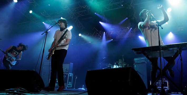2007-07-06 - The Klaxons från Roskildefestivalen, Roskilde