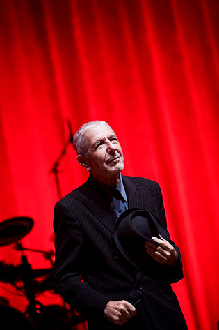 2008-10-12 - Leonard Cohen från Scandinavium, Göteborg