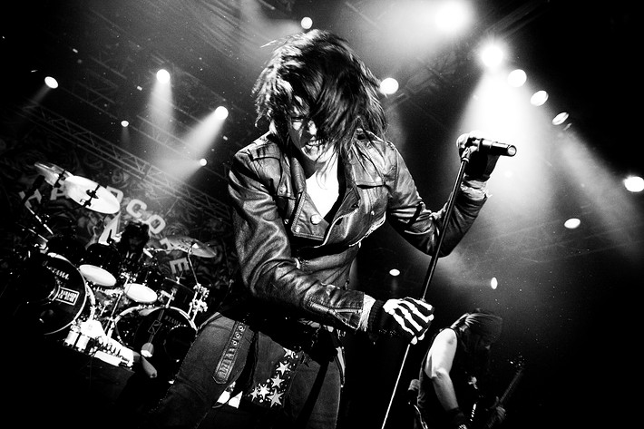 2008-10-31 - Hardcore Superstar från FM Mattsson Arena, Mora