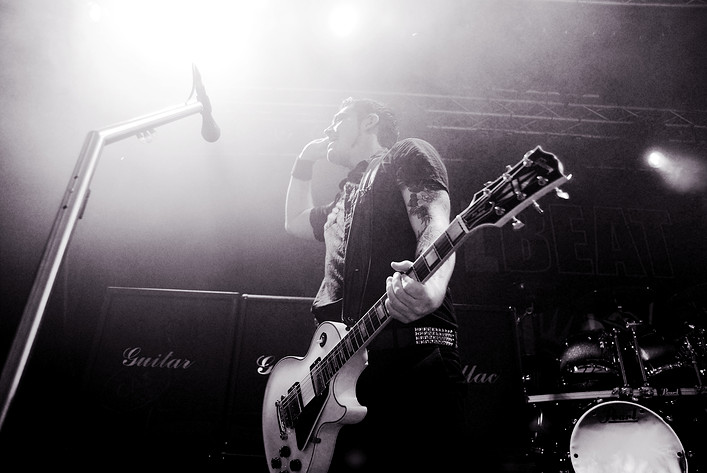 2008-12-11 - Volbeat från Debaser Medis, Stockholm