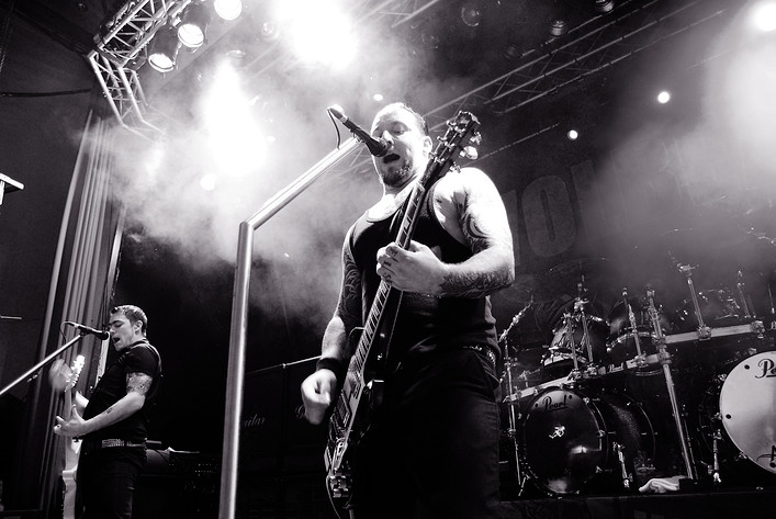 2008-12-11 - Volbeat från Debaser Medis, Stockholm