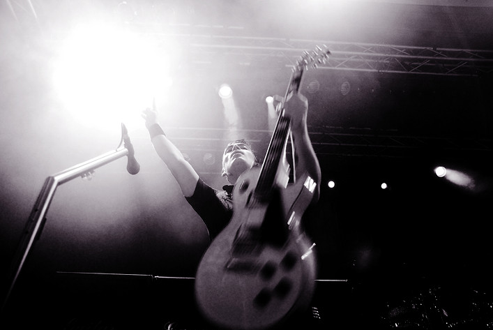2008-12-11 - Volbeat från Debaser Medis, Stockholm