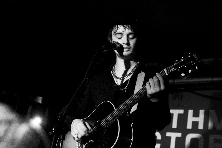 2009-01-10 - Peter Doherty från The Rhythm Factory, London