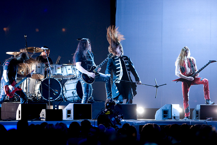 2009-01-17 - Hammerfall från P3 Guld, Göteborg