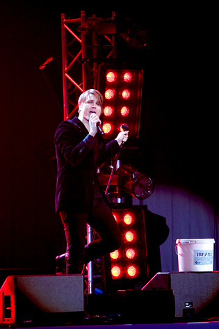 2009-01-17 - Markus Krunegård & Detektivbyrån från P3 Guld, Göteborg