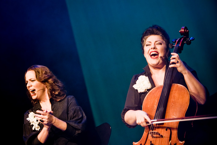 2009-01-30 - Lise & Gertrud från Södra Teatern, Stockholm