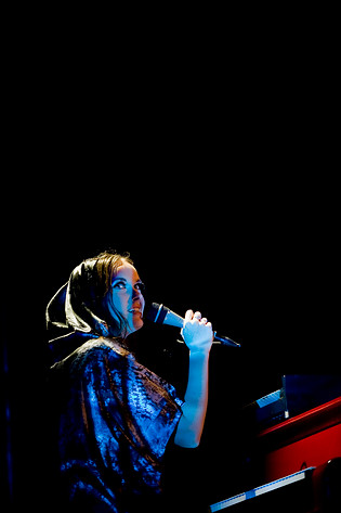 2009-02-07 - Nina Kinert från Cirkus, Stockholm