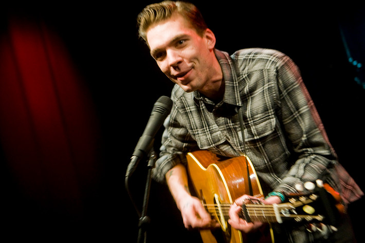 2009-02-12 - Justin Townes Earle från Kägelbanan, Stockholm