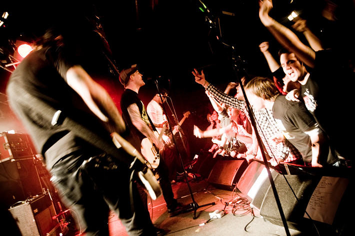 2009-02-17 - The Gaslight Anthem från Debaser Slussen, Stockholm