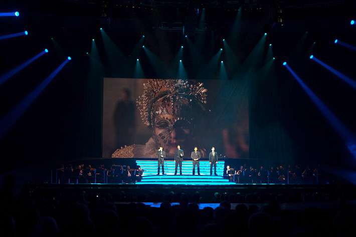 2009-03-16 - Il Divo från Globen, Stockholm