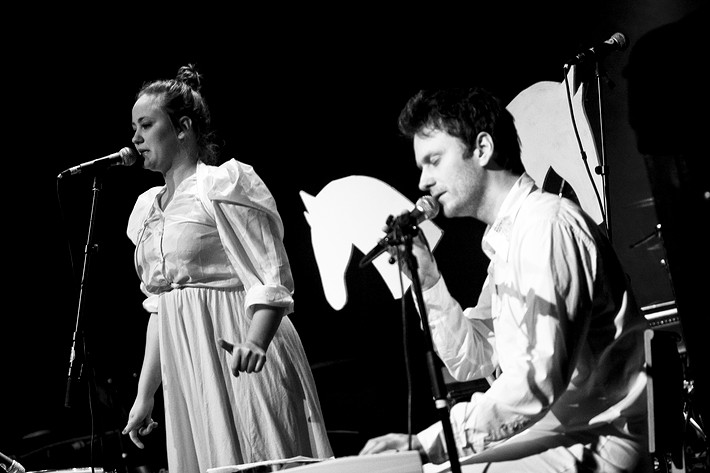 2009-02-06 - Two White Horses från Gamla Teatern, Östersund